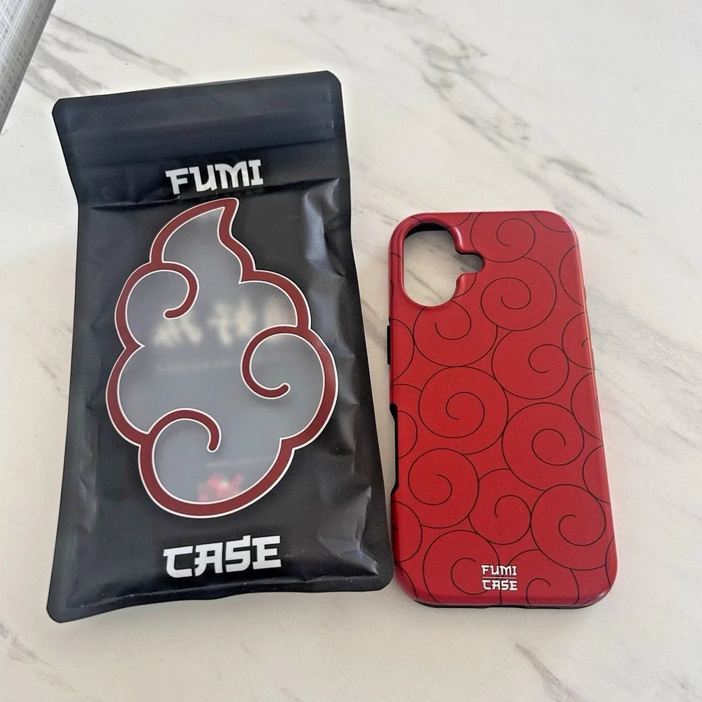 Fumi Case for Apple iPhone 17 Tough Matte Finish‎ One Piece Red Black New! BxH
